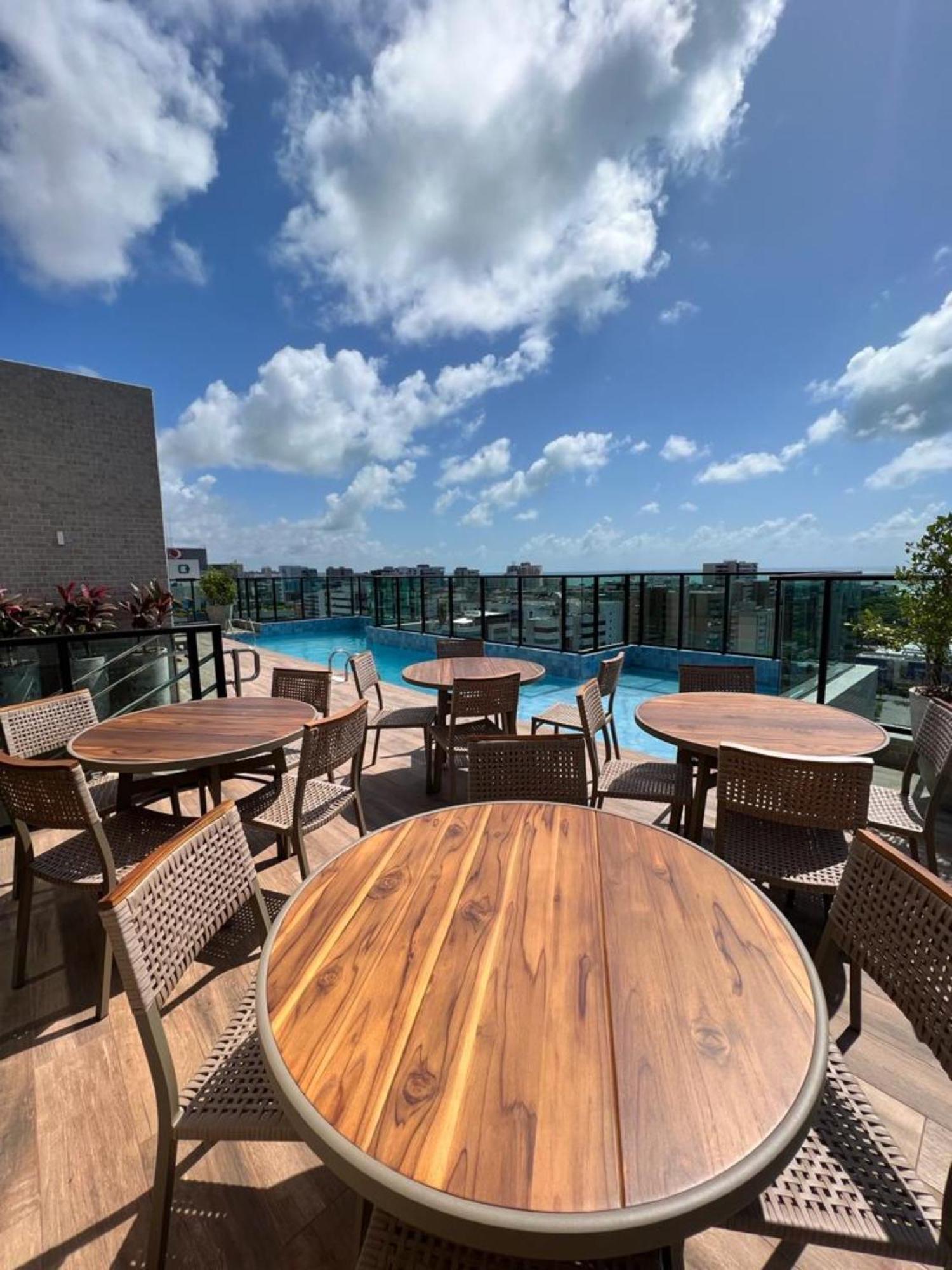 Novissimo, 500M Praia, Garagem, Vista - Luzes Do Arrebol Maceió Exterior foto