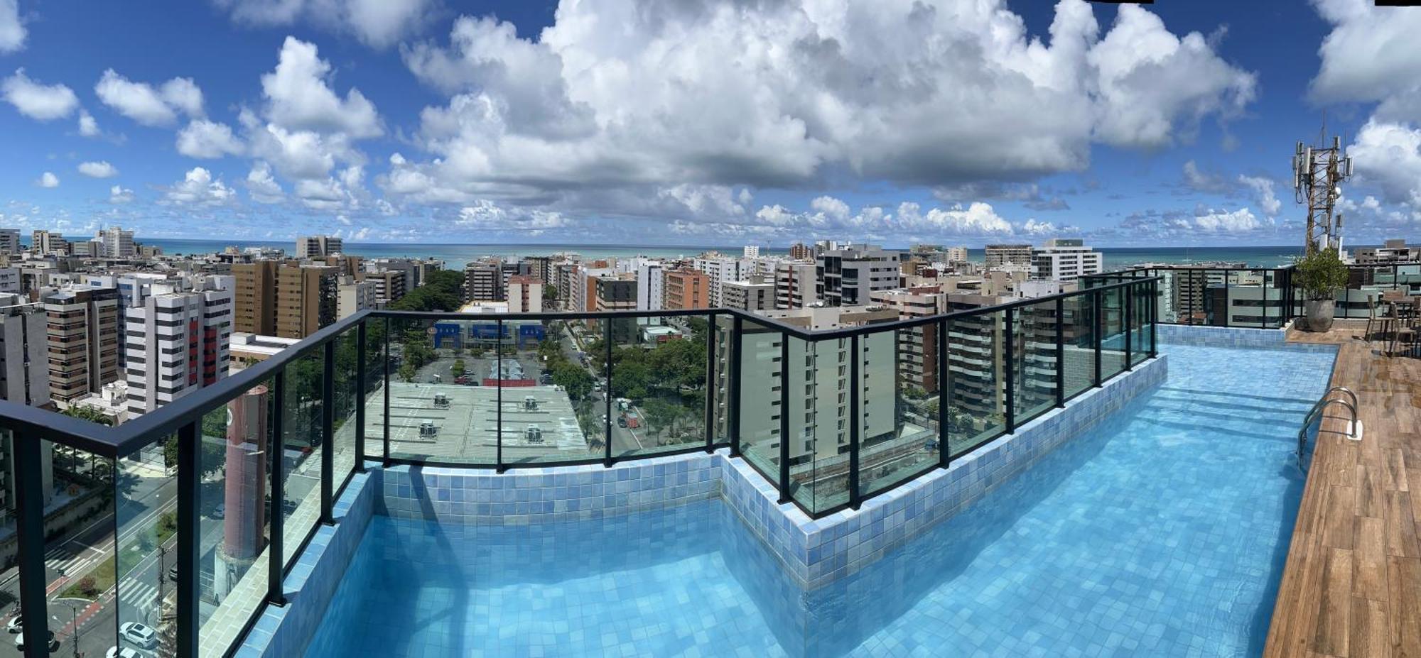 Novissimo, 500M Praia, Garagem, Vista - Luzes Do Arrebol Maceió Exterior foto
