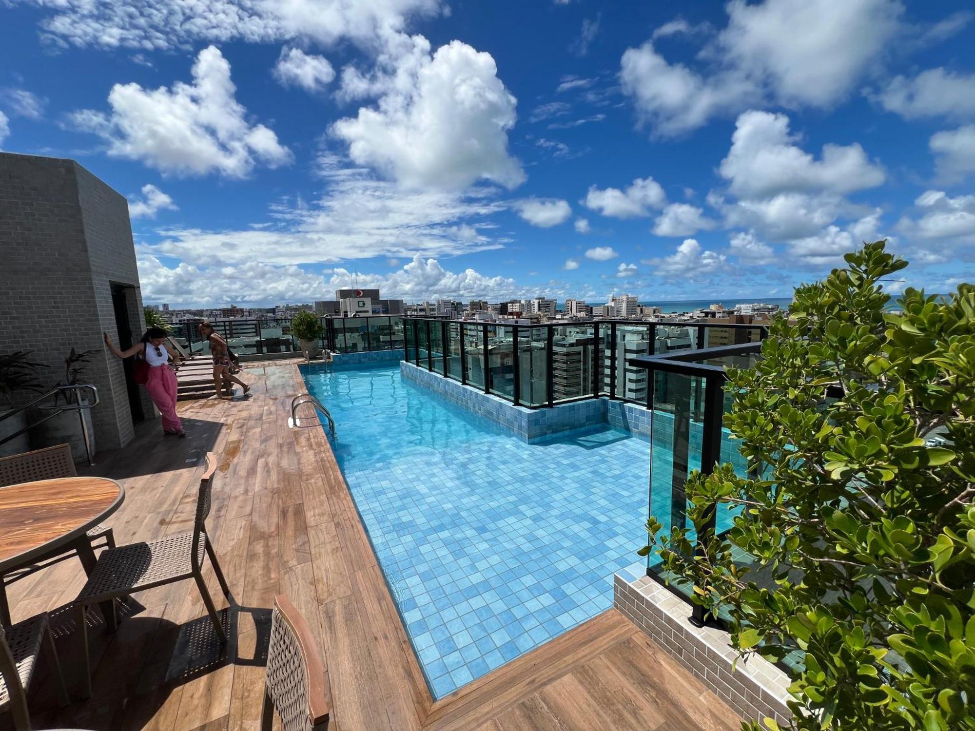 Novissimo, 500M Praia, Garagem, Vista - Luzes Do Arrebol Maceió Exterior foto