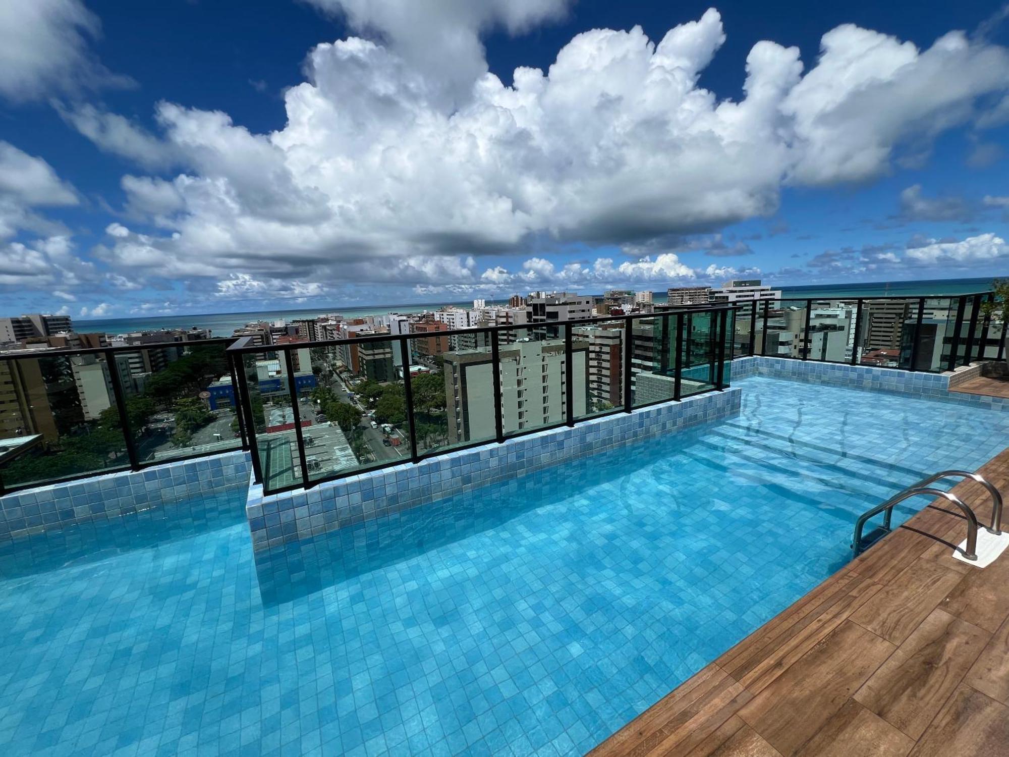 Novissimo, 500M Praia, Garagem, Vista - Luzes Do Arrebol Maceió Exterior foto