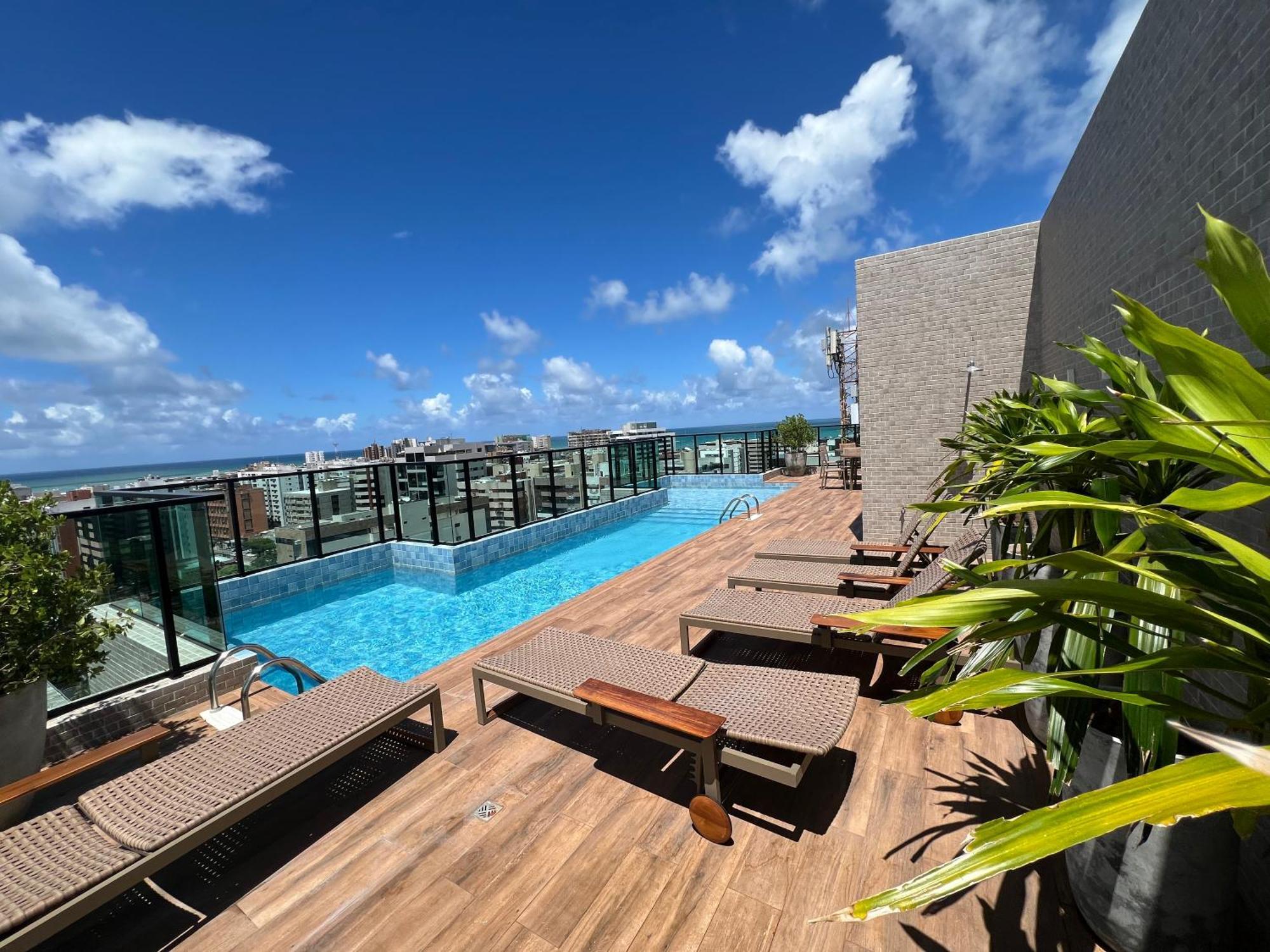 Novissimo, 500M Praia, Garagem, Vista - Luzes Do Arrebol Maceió Exterior foto