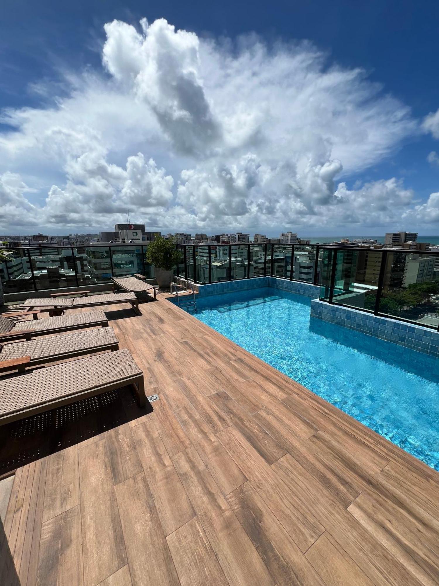 Novissimo, 500M Praia, Garagem, Vista - Luzes Do Arrebol Maceió Exterior foto